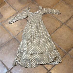 Anthropologie‎ Dolan Left Coast Polka Dot Dress Medium